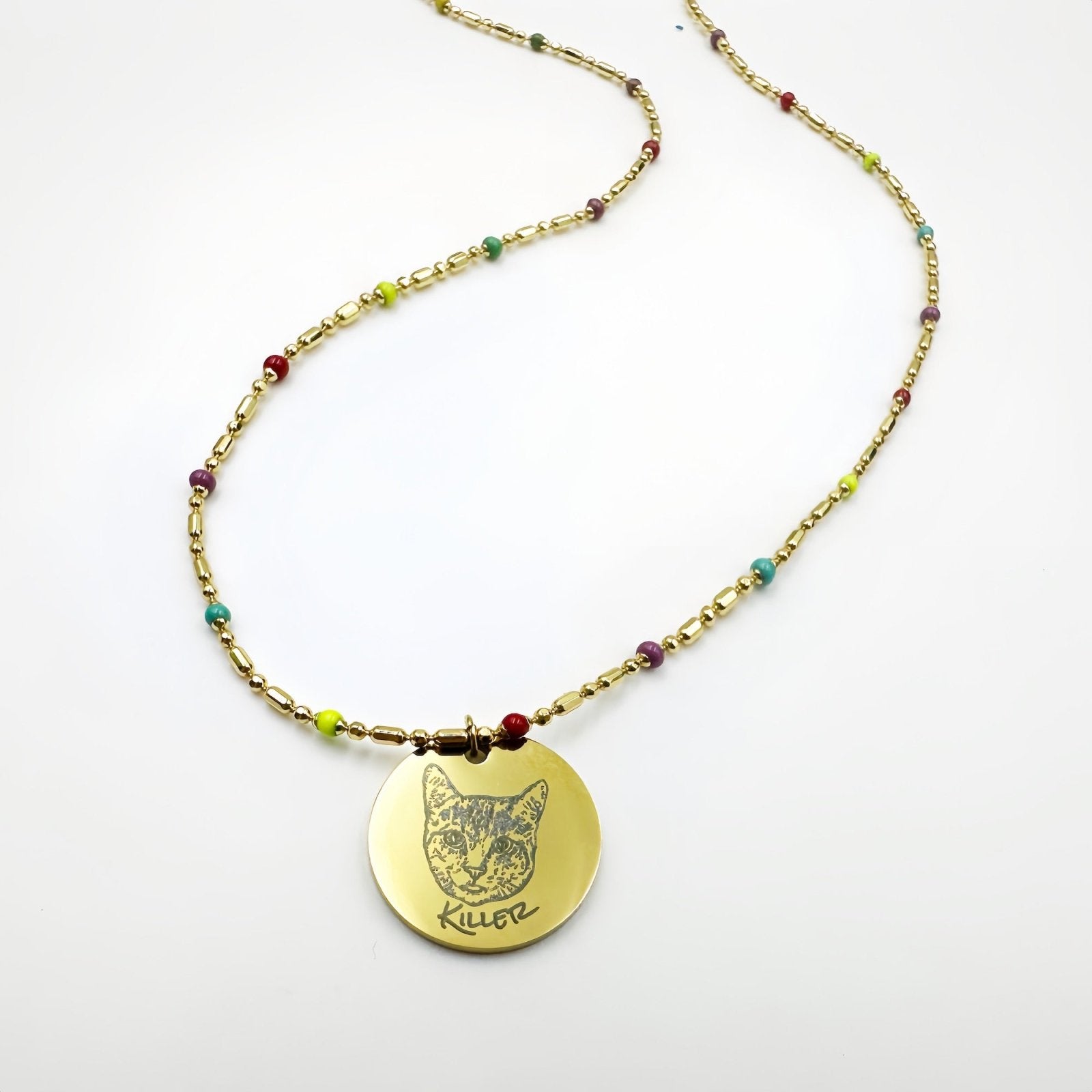 Boltiesd™ Custom Pet Necklace With Copper Dripping Oil - Boltiesd™