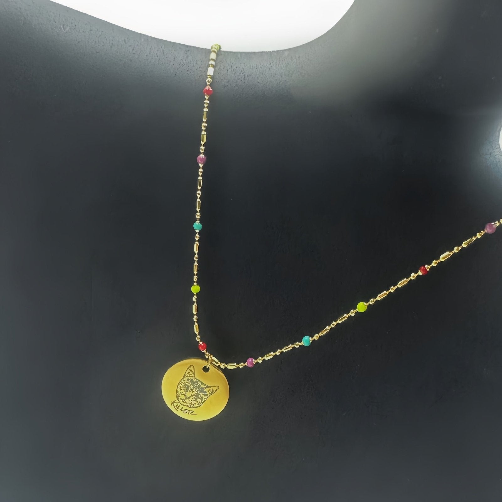 Boltiesd™ Custom Pet Necklace With Copper Dripping Oil - Boltiesd™