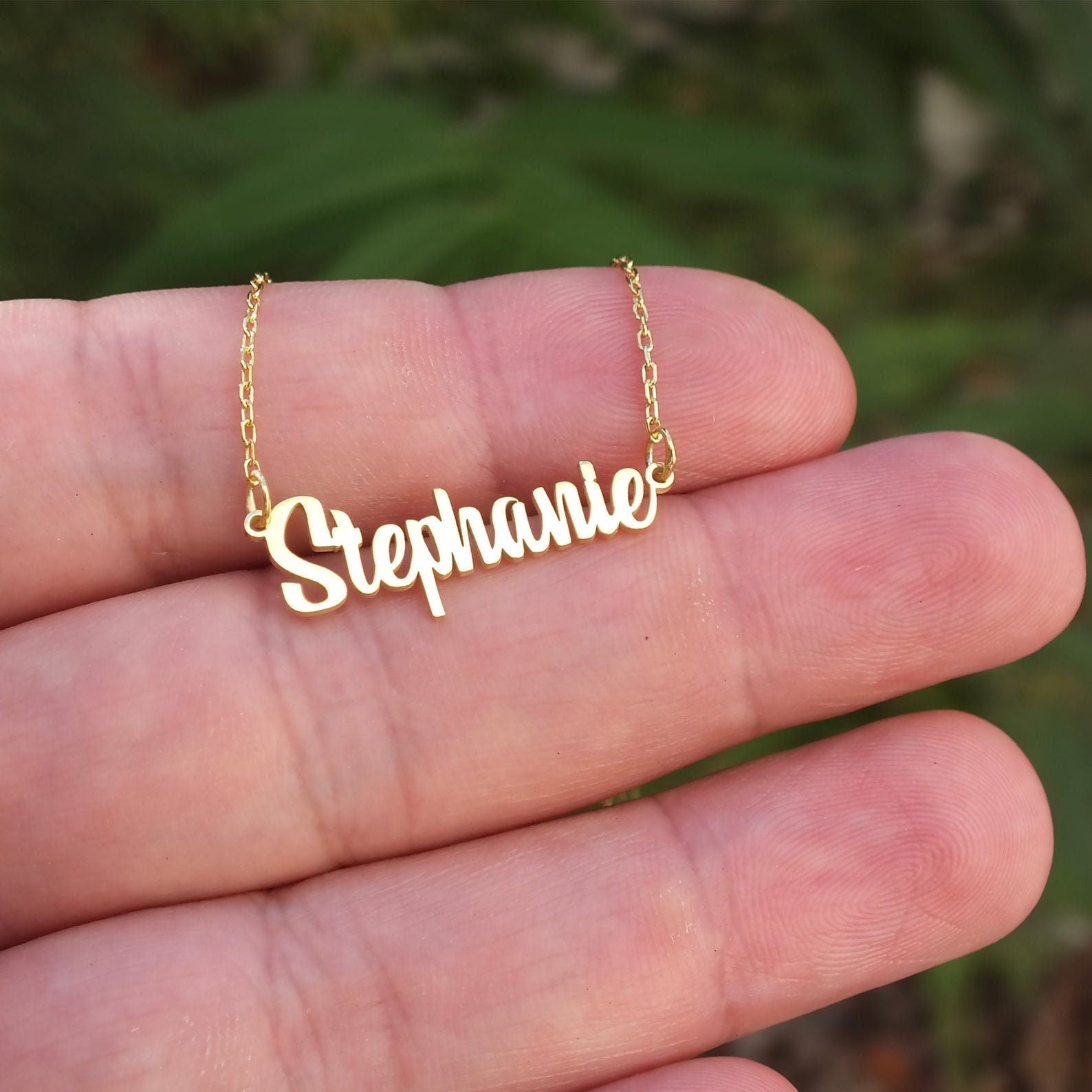 Name Necklace in Sterling Silver - Boltiesd™