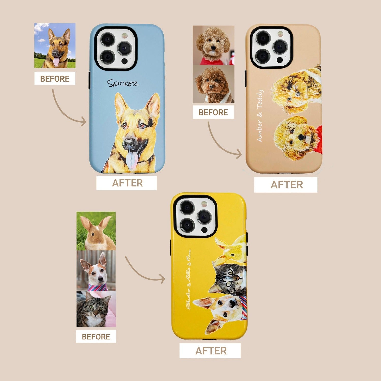 Boltiesd™ Custom Pet Phone Case - Boltiesd™