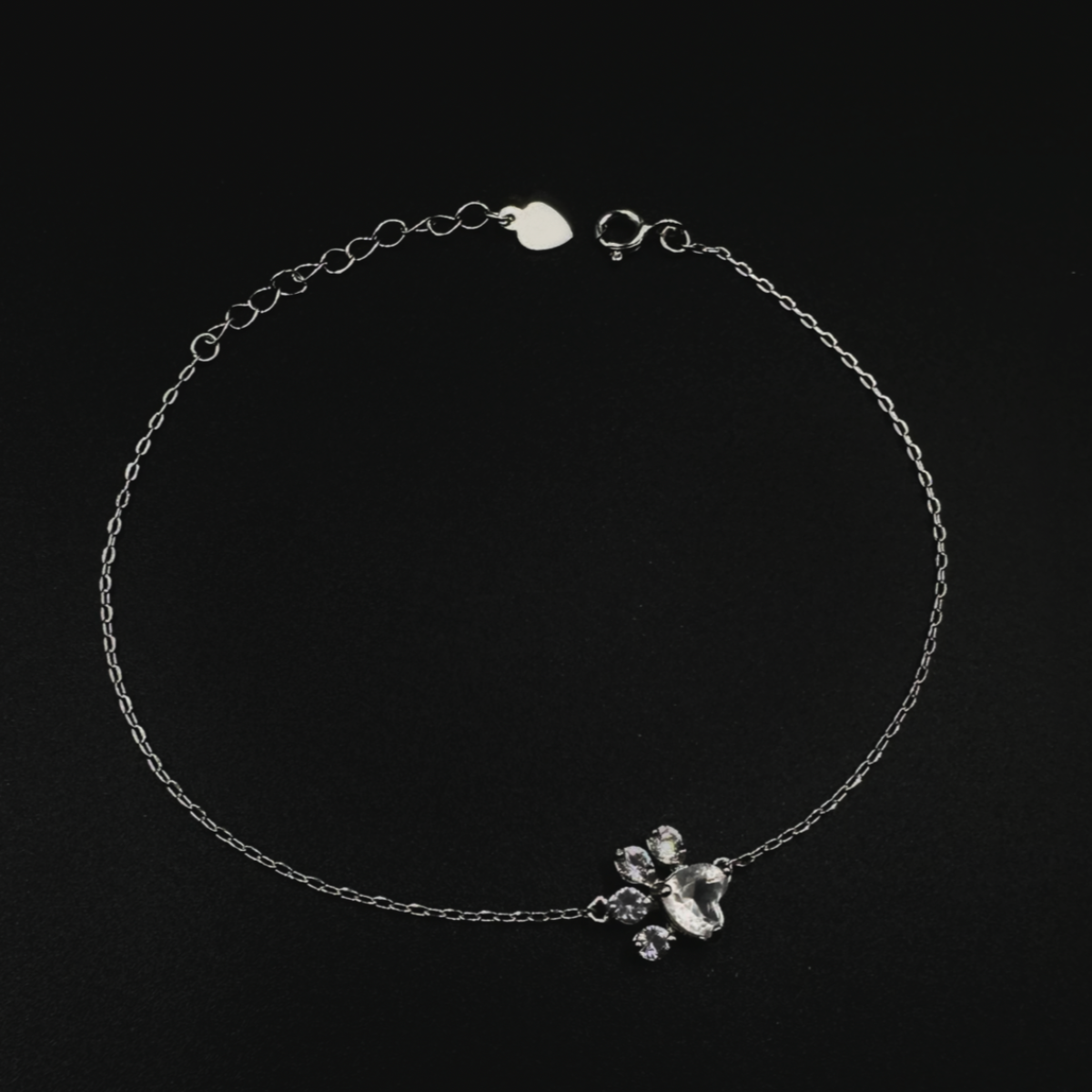 Boltiesd™ Cute Paw Bracelet in Sterling Silver S925