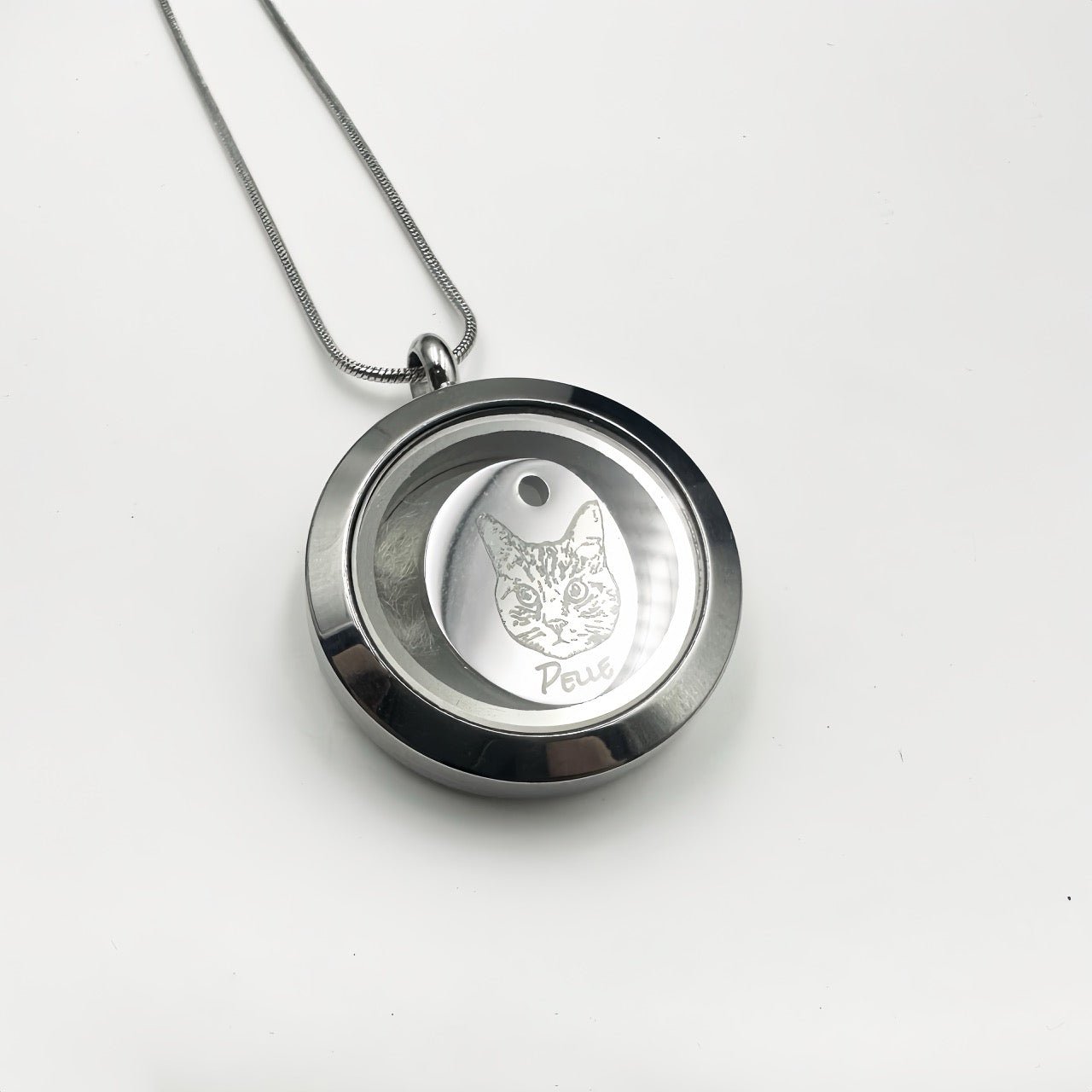Boltiesd™ Custom Pet Necklace with Glass Round Box - Boltiesd™