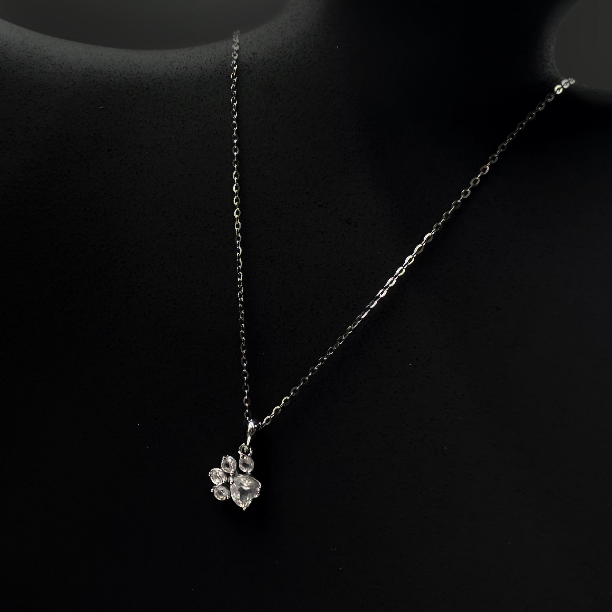 Boltiesd™ Cute Paw Necklace in Sterling Silver S925 - Boltiesd™