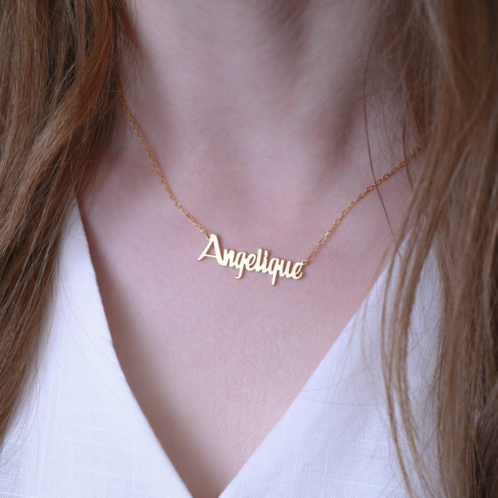 Name Necklace in Sterling Silver - Boltiesd™